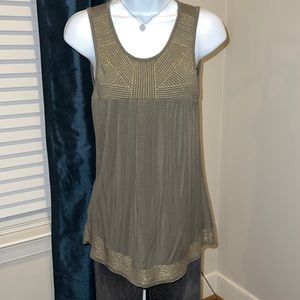 Boho short tunic top